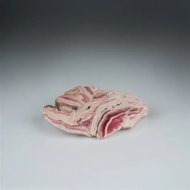 Plaque Rhodochrosite, 8 x 8cm, Pièces uniques 015 | Marco Schreier