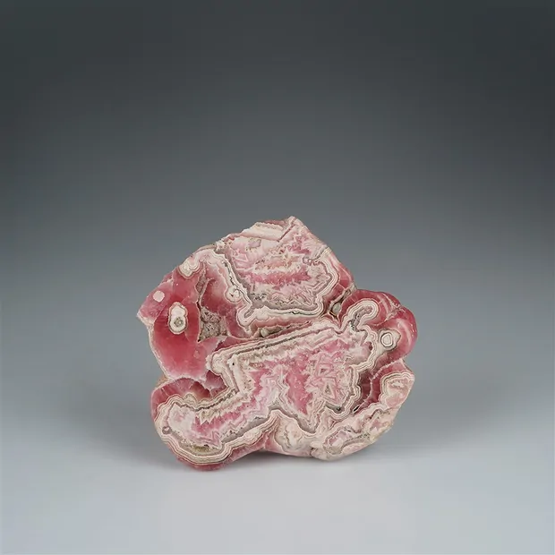 Plaque Rhodochrosite, 9 x 8cm, Pièces uniques 016 | Marco Schreier