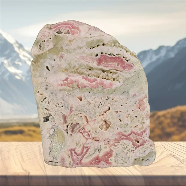 Freeform Rhodochrosit, 10 x 7cm, Unikat 019 | Edelsteine, Heilsteine & Schmuck