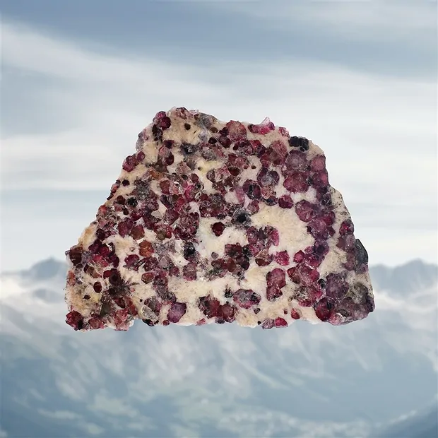 Platte Rubellit Unikat 007 | Mineralienhandlung Edelsteine, Heilsteine & Schmuck