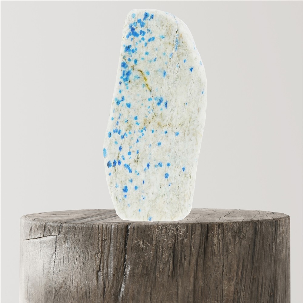 Freeform K2 (Azurita en Gneis) único 003, 12cm | Marco Schreier