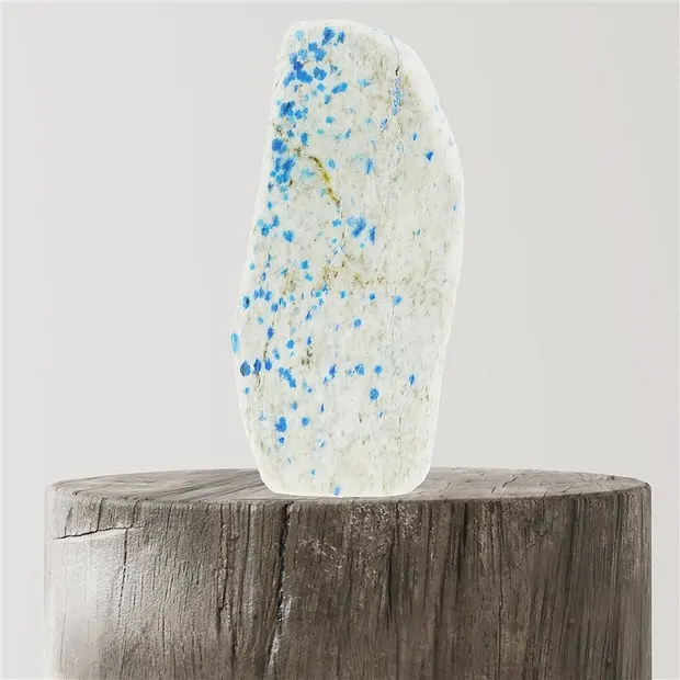 K2 a forma libera (Azurite in Gneiss) unico 003, 12cm | Marco Schreier