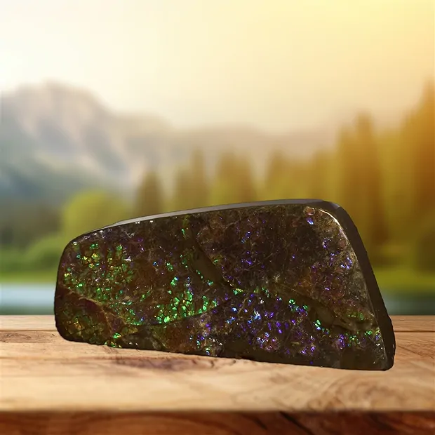 One side polished piece unique 002 | wholesaler gems, healing stones & jewelry