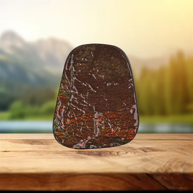 One side polished piece unique 050 | wholesaler gems, healing stones & jewelry