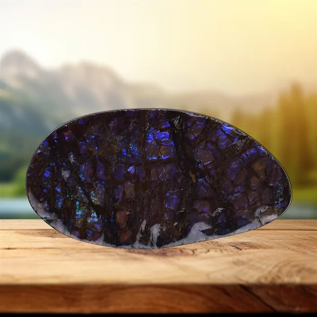 One side polished piece unique 093 | wholesaler gems, healing stones & jewelry