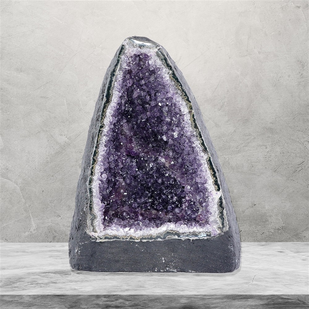 Drusa amatista única #516 | piedras preciosas, piedras curativas y joyería