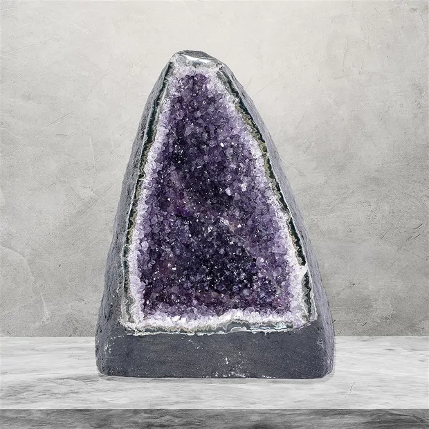 Drusa amatista única #516 | piedras preciosas, piedras curativas y joyería