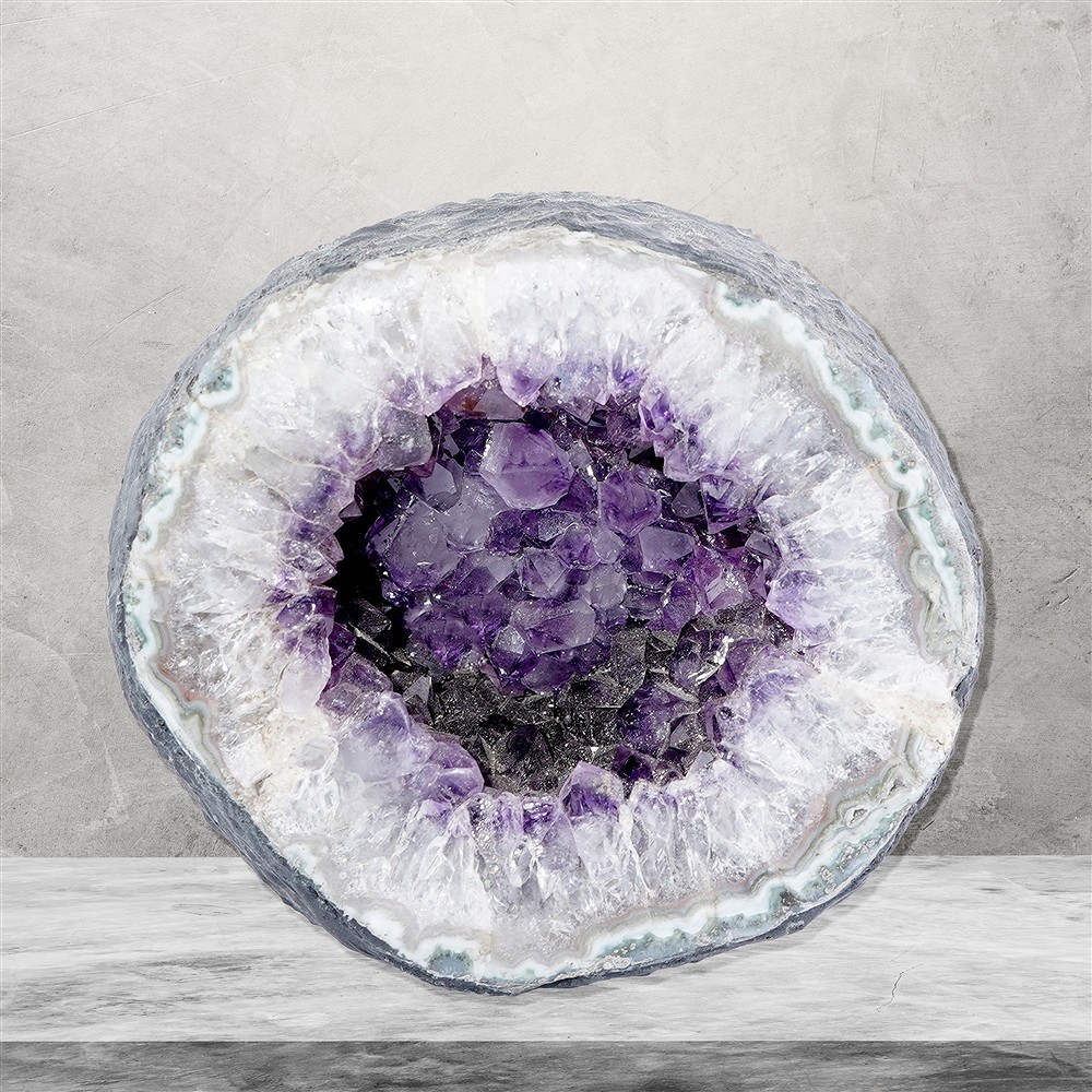 Amethyst cave, 13cm, unique 536 | wholesaler gems, healing stones & jewelry