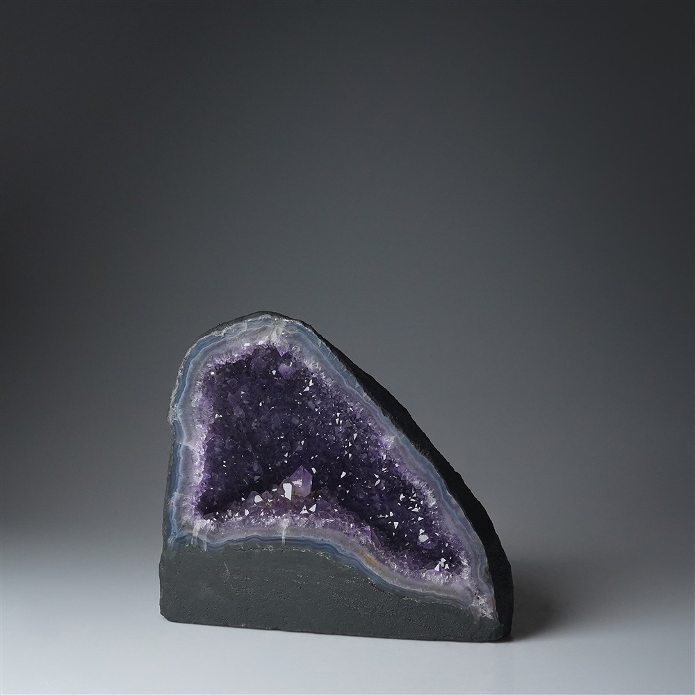 Ghiandola di ametista lucidata unica 552 | grossista gemme e pietre curative