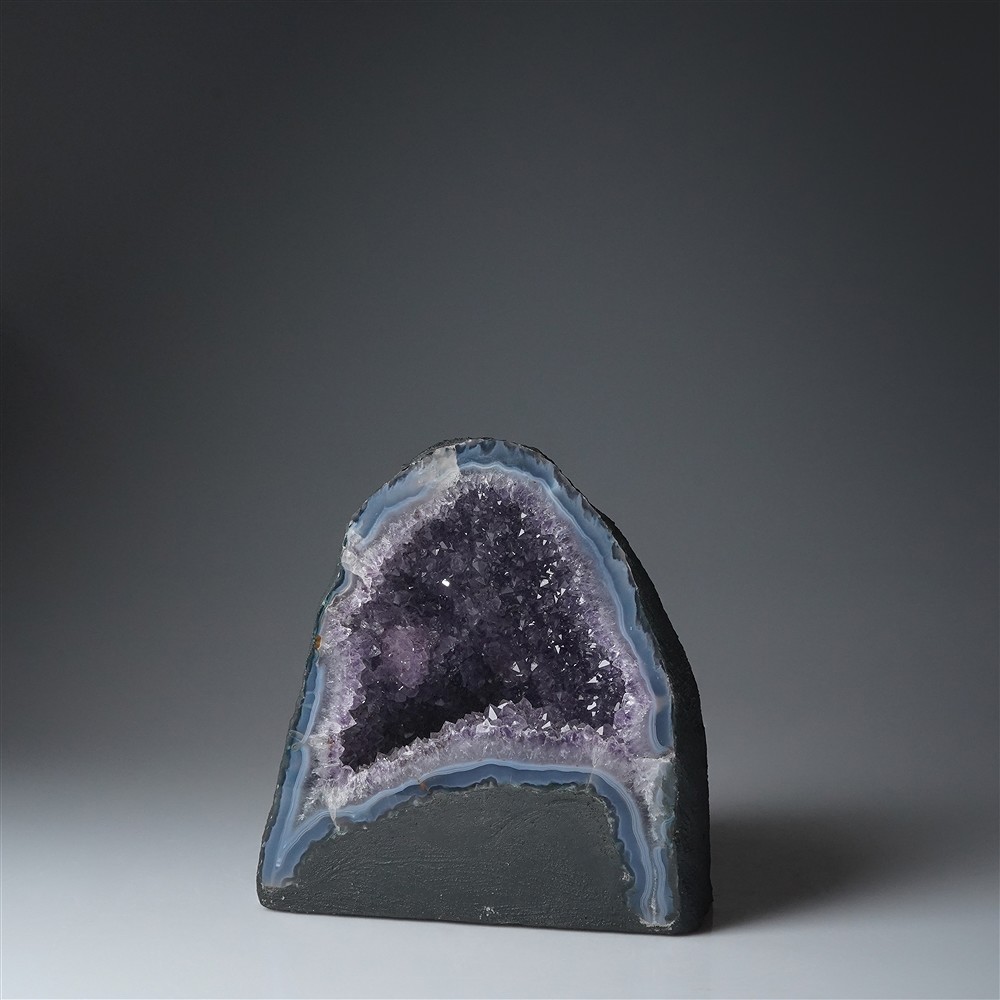 Ghiandola di ametista lucidata unica 554 | grossista gemme e pietre curative