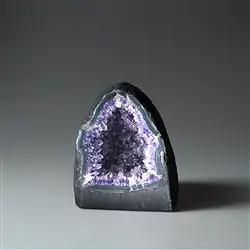 2805012563 Géodes d'Améthyste polie, 13cm, Pièces uniques 563 | Marco Schreier