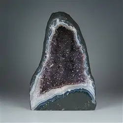 2805012574 Polished amethyst gland, 30cm, unique 574 | wholesaler gems & healing stones