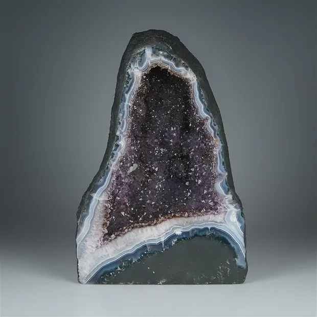 Ghiandola di ametista lucidata, 30 cm, unico 574 | Marco Schreier