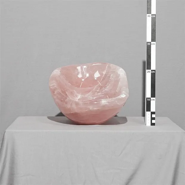 Rosenquarz-Schale Unik. 002 | Mineralien-Handel Edelsteine, Heilsteine & Schmuck
