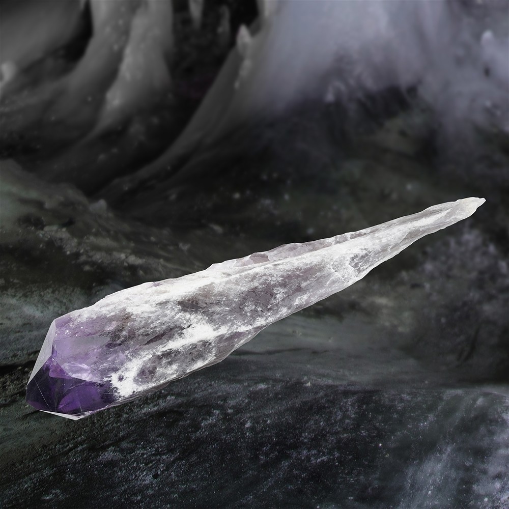 Amethyst Point Unique 233, 33cm | wholesaler gems, healing stones & jewelry
