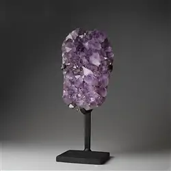 2806012252 Amatista de formación sobre peana, 32cm, única 252 | Marco Schreier