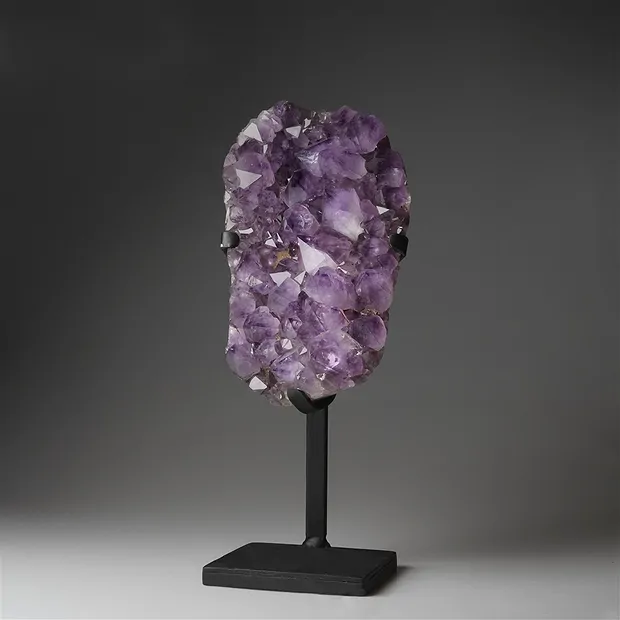 Amatista de formación sobre peana, 32cm, única 252 | Marco Schreier