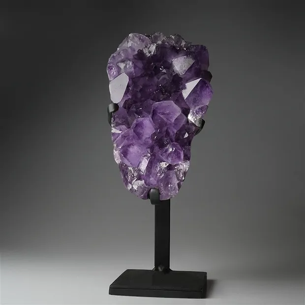 Formation Amethyst auf Ständer, 36cm, Unikat 253 | Marco Schreier