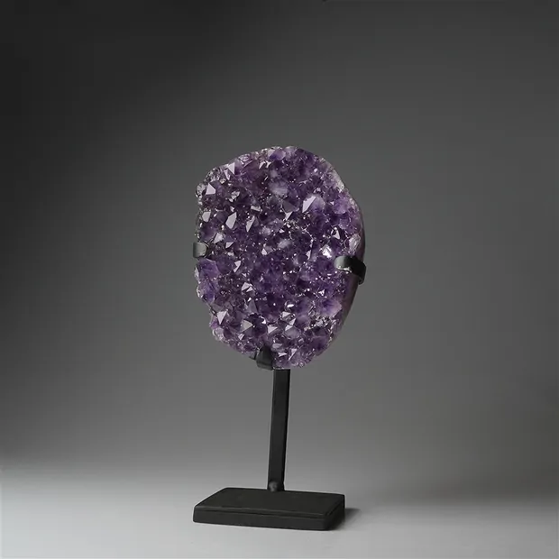 Formation Amethyst auf Ständer, 28cm, Unikat 255 | Marco Schreier