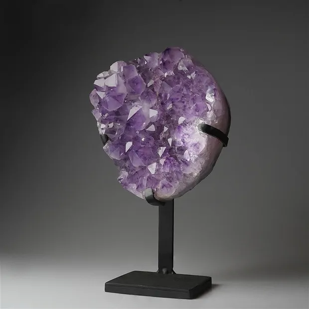Formation amethyst on stand, 32.5cm, unique piece 256 | Marco Schreier