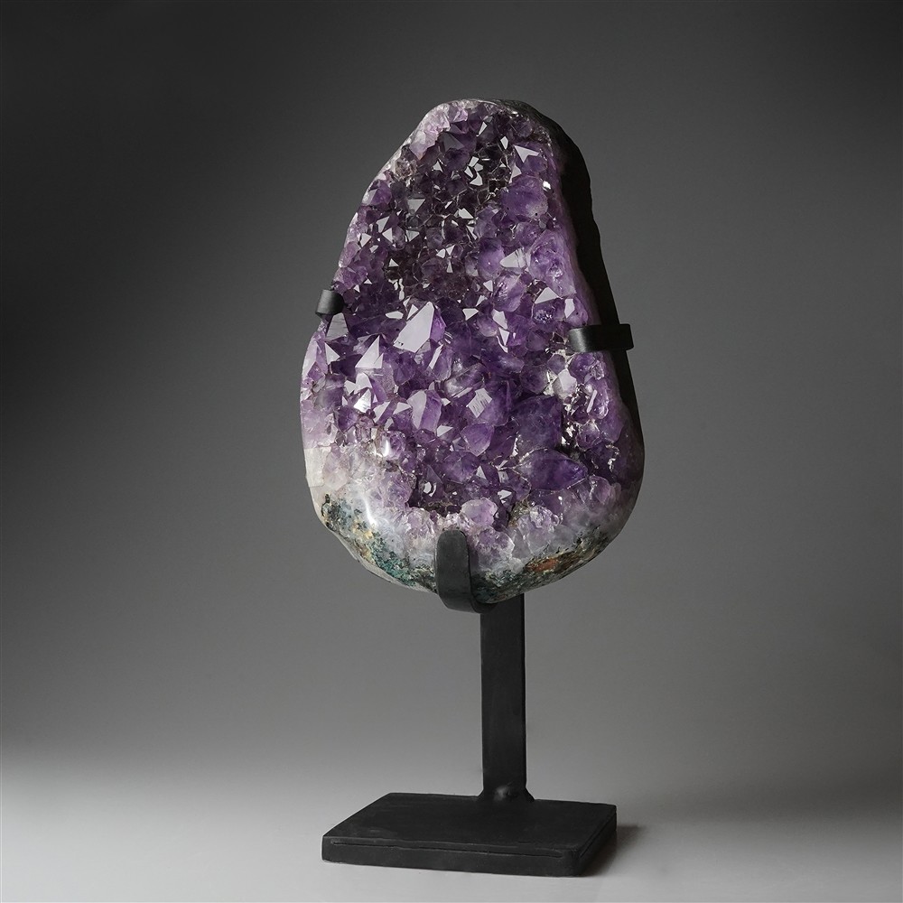 Formation Amethyst auf Ständer, 35cm, Unikat 257 | Marco Schreier