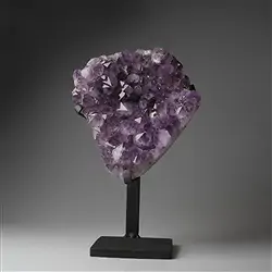 2806012258 Formation amethyst on stand, 33cm, unique 258 | wholesaler gems & healing stones