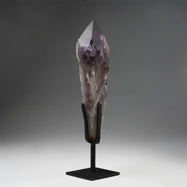 Amethyst-Spitze auf Ständer, 29cm, Unikat 259 | Edelsteine, Heilsteine & Schmuck