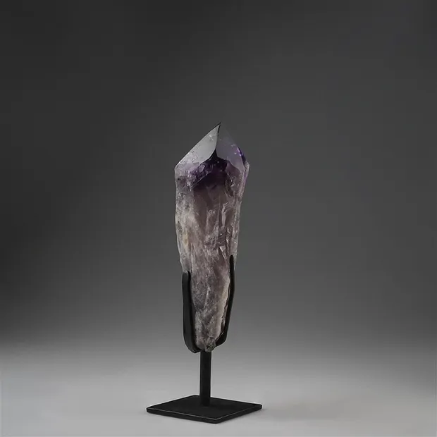 Amethyst-Spitze auf Ständer, 25cm, Unikat 260 | Edelsteine, Heilsteine & Schmuck