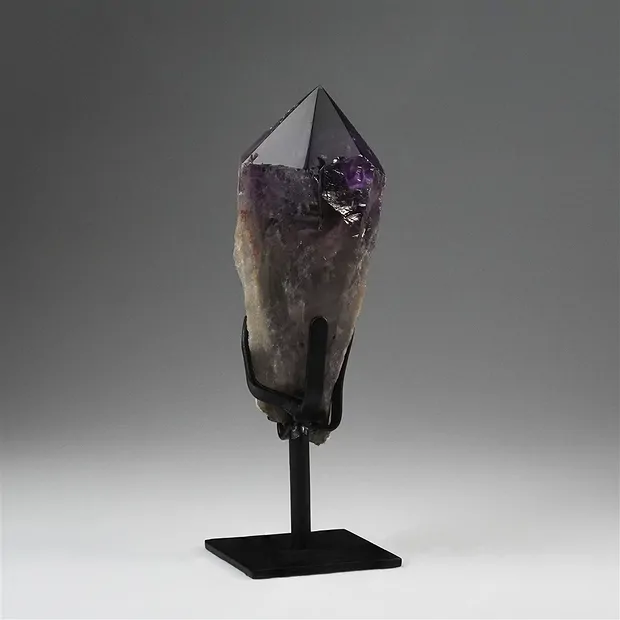 Amethyst-Spitze auf Ständer, 22cm, Unikat 263 | Edelsteine, Heilsteine & Schmuck
