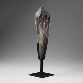 Amethyst-Spitze auf Ständer, 28cm, Unikat 264 | Edelsteine, Heilsteine & Schmuck