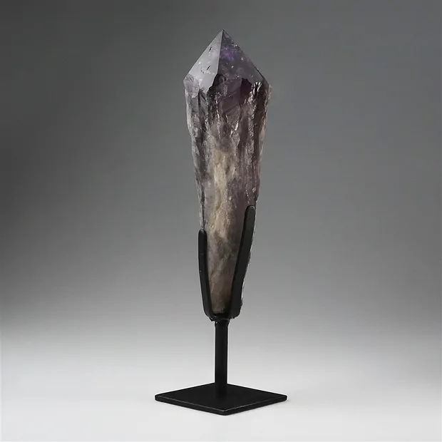 Punta de amatista sobre soporte, 28 cm, única 264 | Marco Schreier