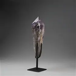 2806012265 Amethyst Point on stand, 27cm, unique 265 | wholesaler gems & healing stones