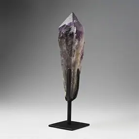 Pointe d'améthyste sur support, 27cm, Pièces uniques 265 | Marco Schreier