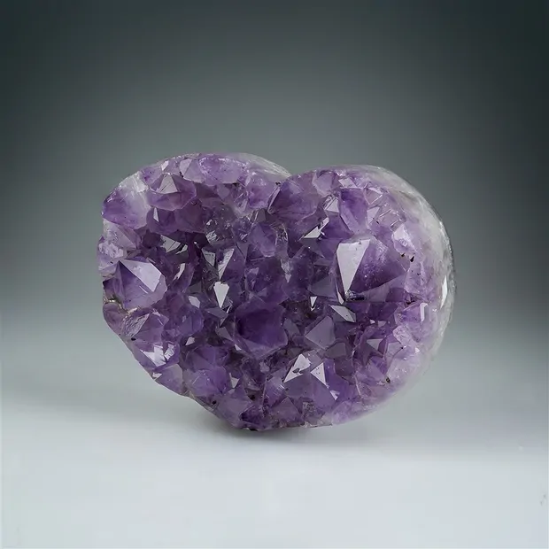 Herz Amethyst, 14 x 11cm, Unikat 310 | Schreier Edelsteine, Heilsteine & Schmuck
