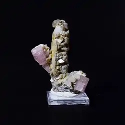 2806020002 Apatite cluster, 5.6 x 4.8 cm, unique 002 | wholesaler gems & healing stones