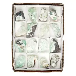 2806021003 Zeolith / Apophyllit Flat Unikat 003 | Schreier Edelsteine, Heilsteine & Schmuck