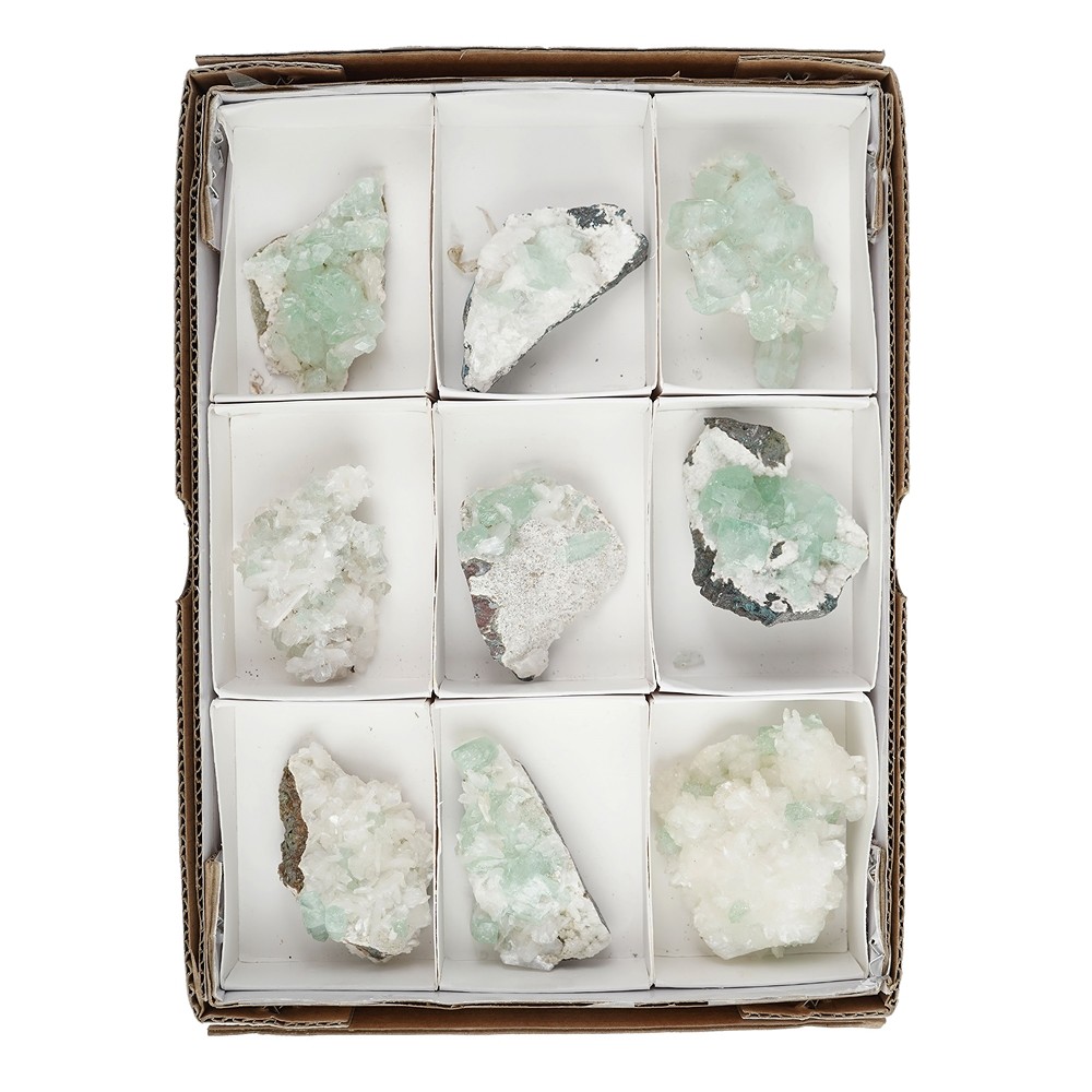 Zéolite / Apophyllite Flat Pièces uniques 008 | Marco Schreier