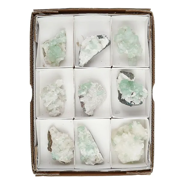 Zéolite / Apophyllite Flat Pièces uniques 008 | Marco Schreier