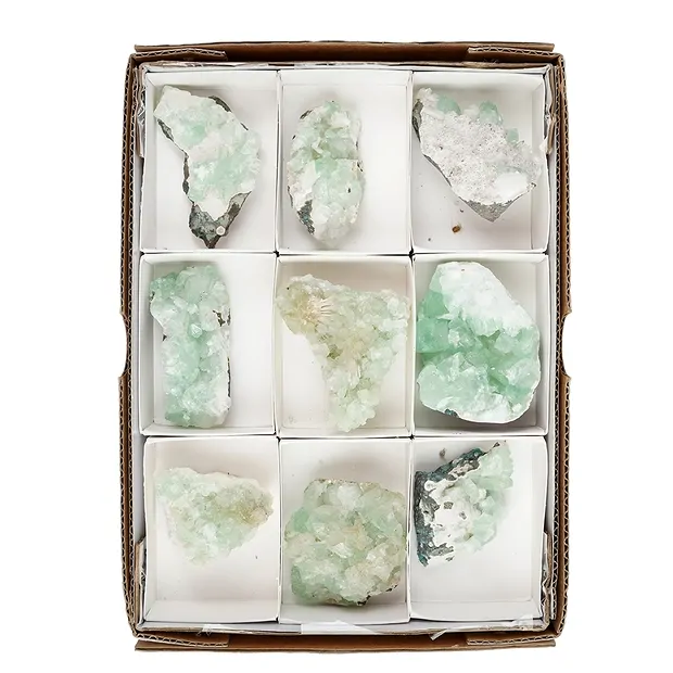 Zéolite / Apophyllite Flat Pièces uniques 011 | Marco Schreier