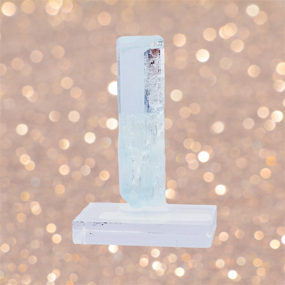 Aguamarina nivel único 041 | piedras preciosas, piedras curativas y joyería