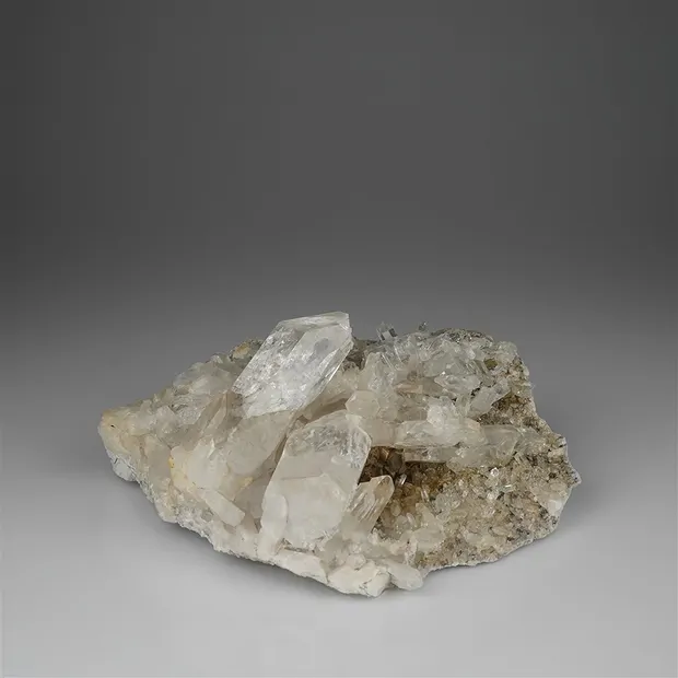 Rock Crystal Cluster, 14 x 6cm, unique 264 | wholesaler gems & healing stones