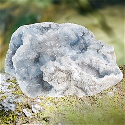 2806054038 Coelestine druse unique 038, 21 x 15cm | Schreier gems, healing stones & jewelry