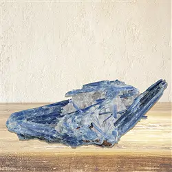 2806063004 Stufe Disthen, 19 x 5cm, Unikat 004 | Schreier Edelsteine, Heilsteine & Schmuck