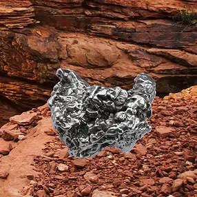Meteorite (Campo del Cielo), 4.9cm, unique specimen 074 | Marco Schreier