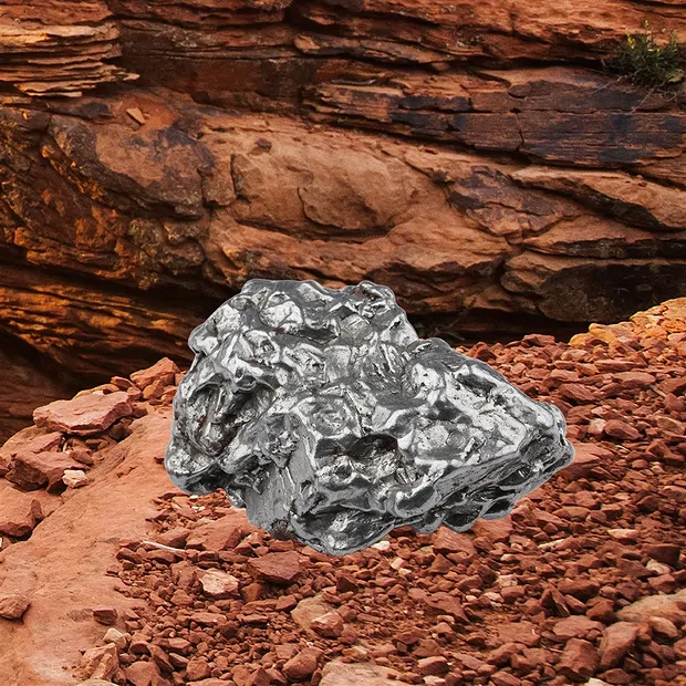 Meteorit (Campo del Cielo), 4,8cm, Unikat 075 | Edelsteine, Heilsteine & Schmuck