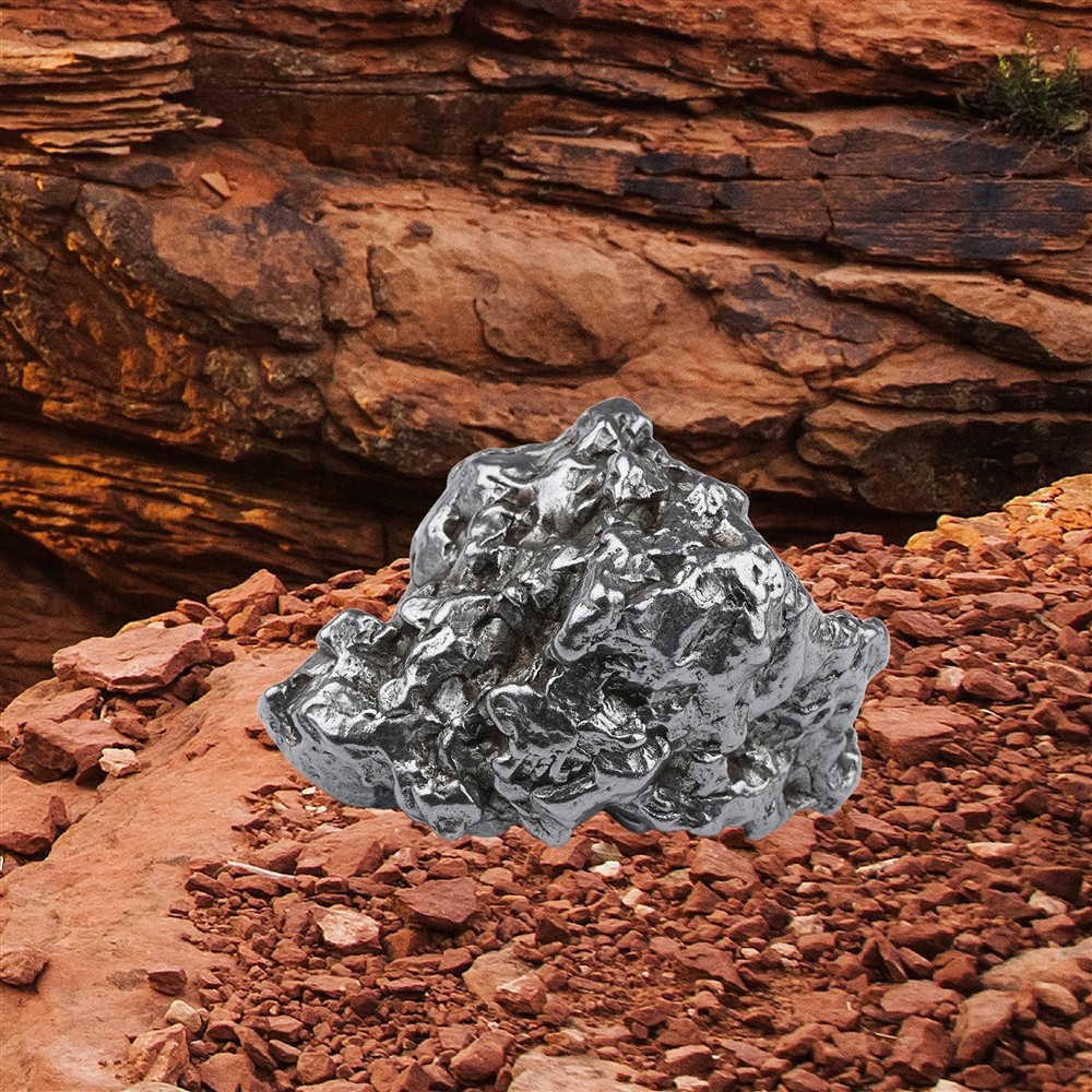 Meteorito (Campo del Cielo), 3,8cm, único 083 | Marco Schreier