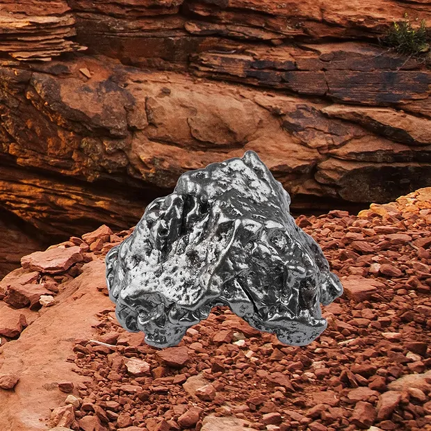 Meteorito (Campo del Cielo), 4,5cm, único 085 | Marco Schreier