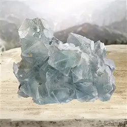 2806072007 Stufe Fluorit Unikat 007, 15cm | Großhändler Edelsteine, Heilsteine & Schmuck