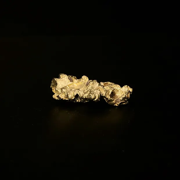 Pepita de oro Australia Oro Triángulo único 36,7g único 069 | Marco Schreier