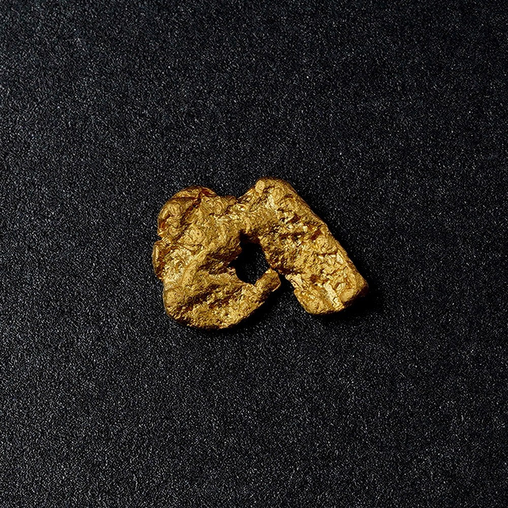 Pepita d'oro 1,65 g unica 150 | gemme, pietre curative e gioielli all'ingrosso